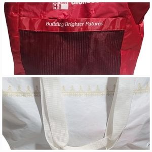 Large Tote Bags Set of 2